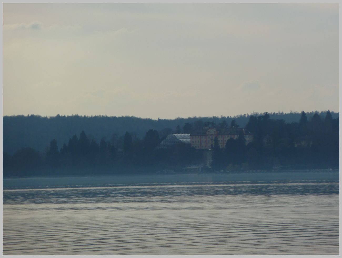 Mainau Bodensee Blick auf die Mainau